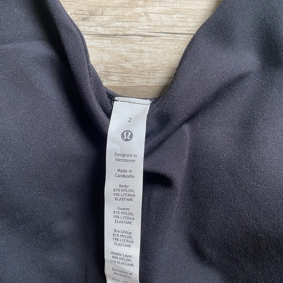 Lululemon align body suit 8” - Picture 3 of 5